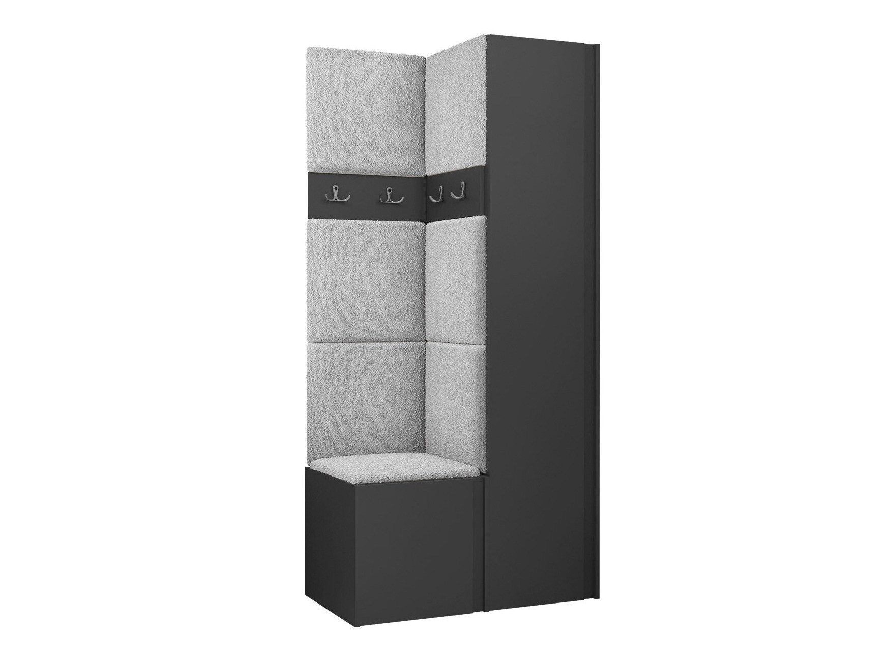 Flurgarnitur Pinis XXIV (Graphit)