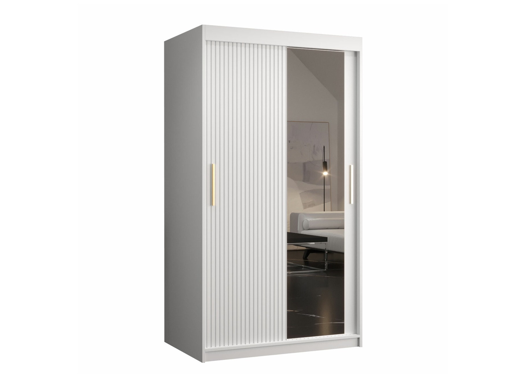 Kleiderschrank Anulio I (Weiss)