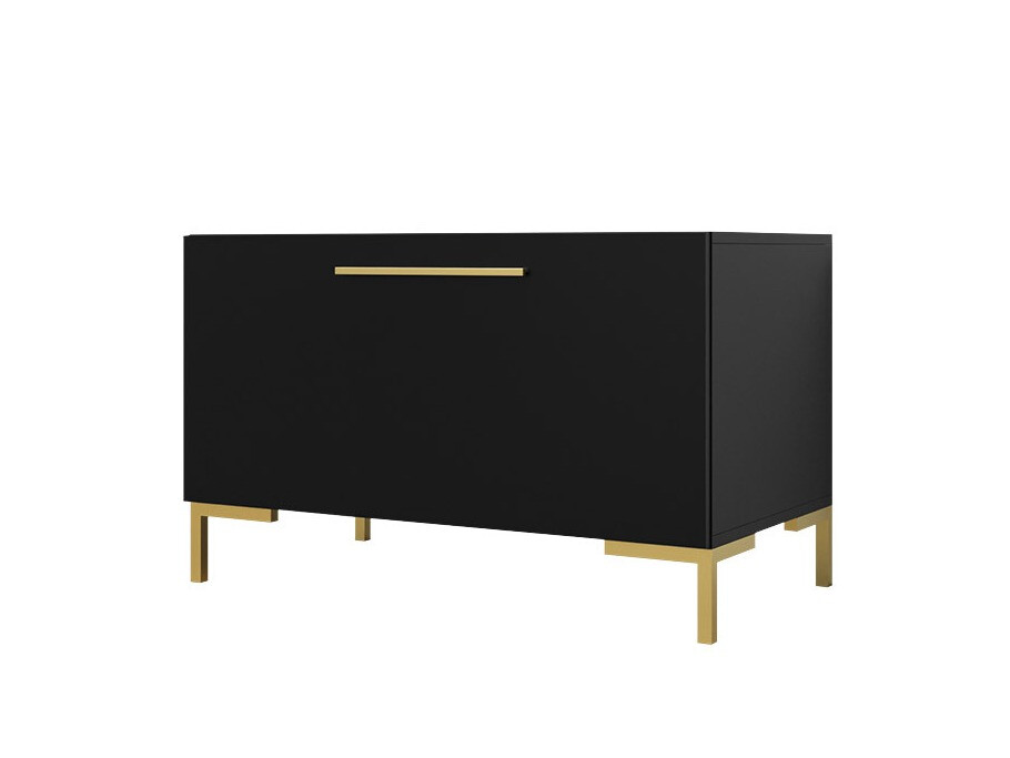 Schuhschrank Nomal (Schwarz + Gold)