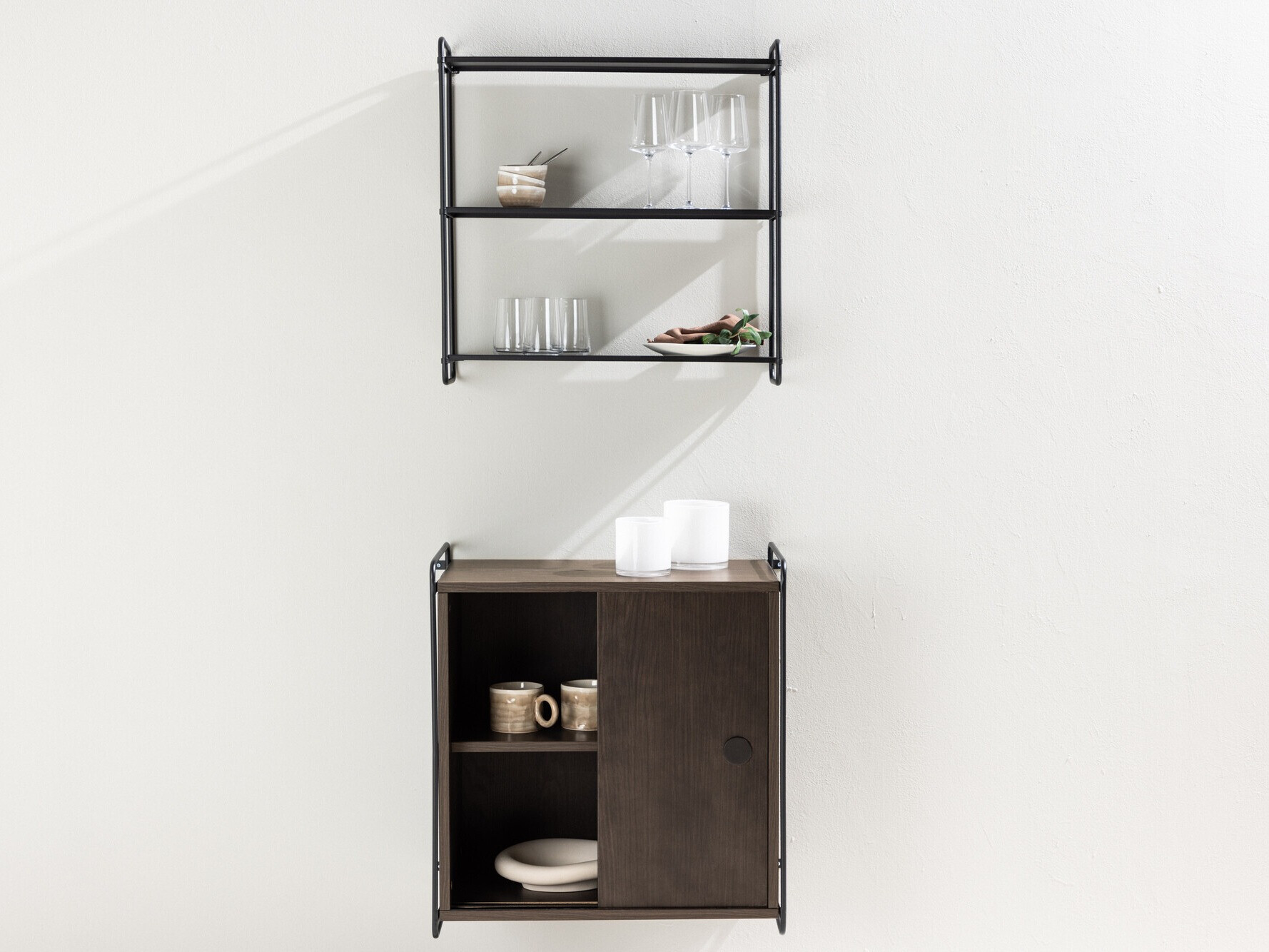 Wandregal Dallas 4550 (Schwarz)