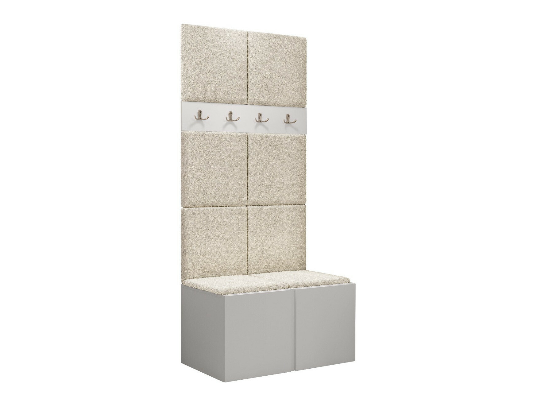 Flurgarnitur Pinis IV (Weiss)