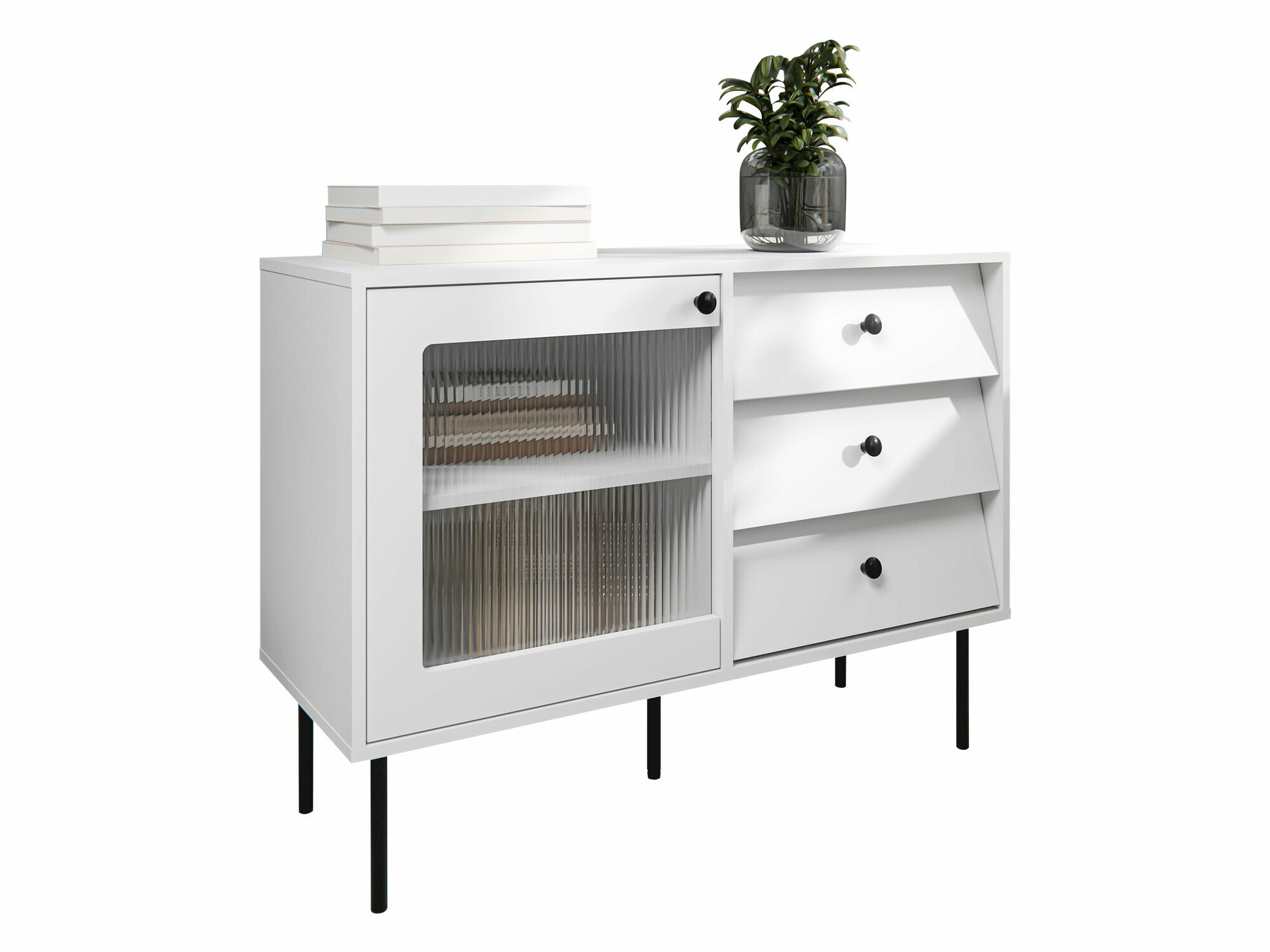 Kommode Feletri 100 (Weiss)