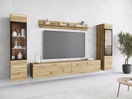 Wohnzimmer-Sets Sarasota 126 (Artisan Eichenholzoptik)