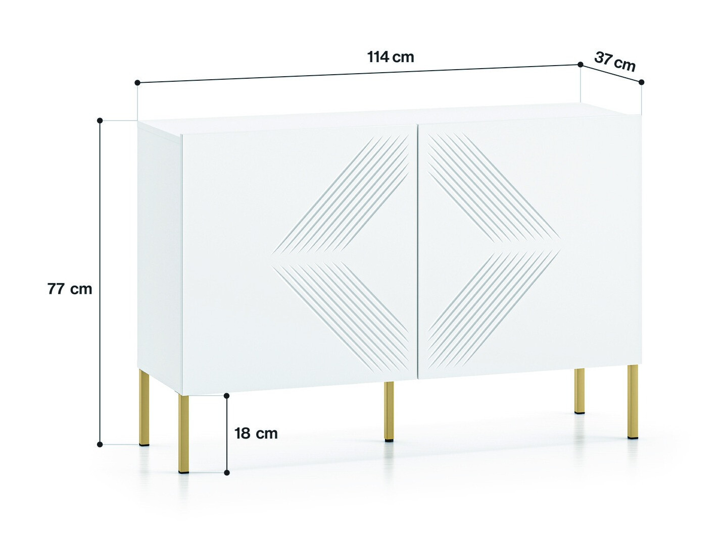 Sideboard Dorferi 104 (Gold)