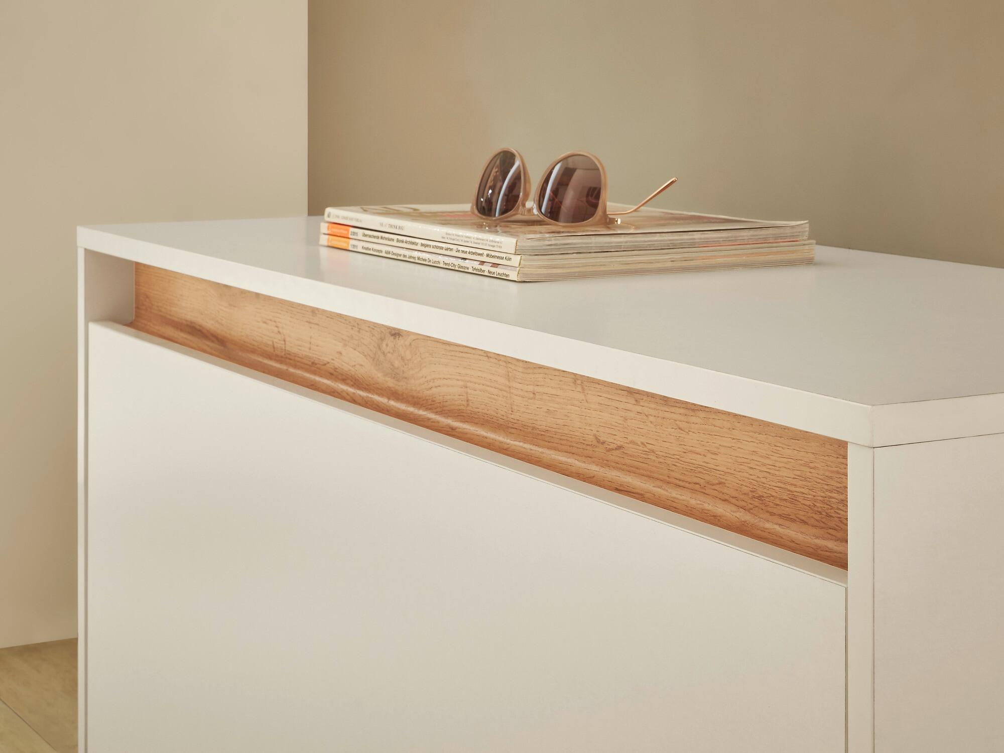 Schuhschrank Elbsori 163 (Weiss)