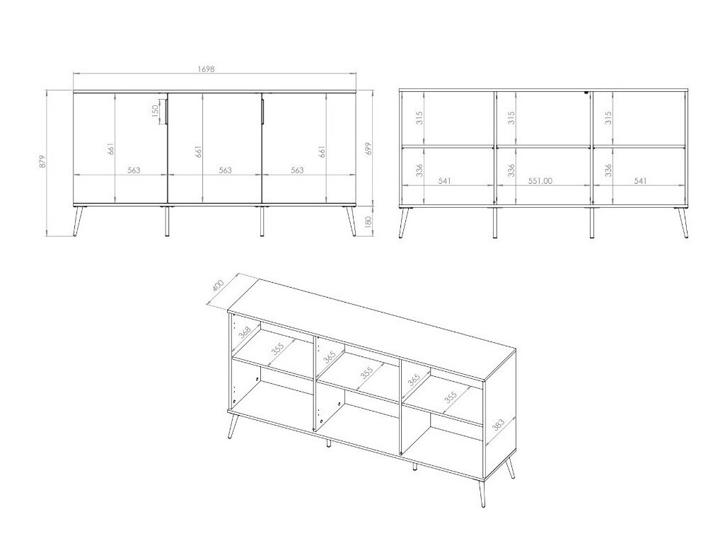 Sideboard Odenovu 103
