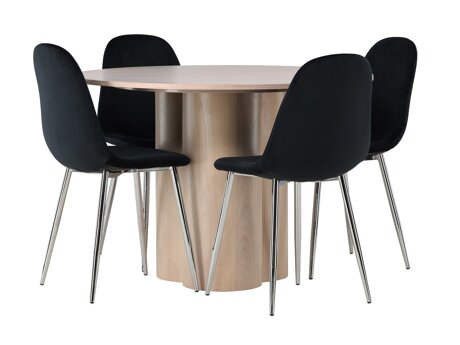 Essgruppe Dallas 4578 (Helles Holz)