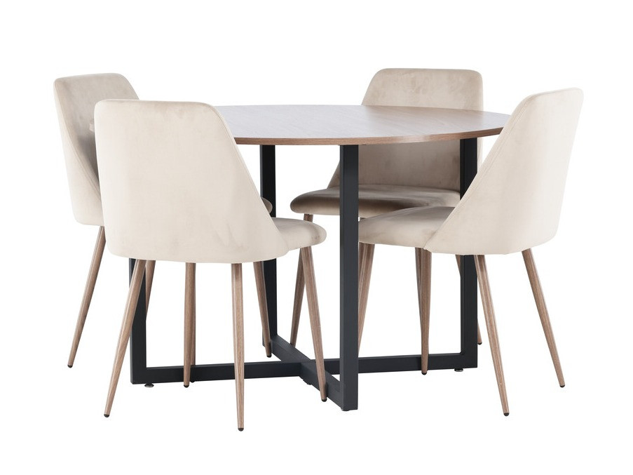 Essgruppe Dallas 4598 (Beige)