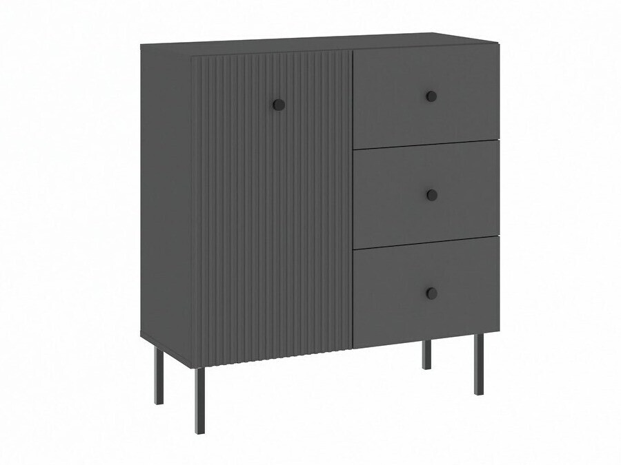 Kommoden Etliva 100 (Anthrazit)