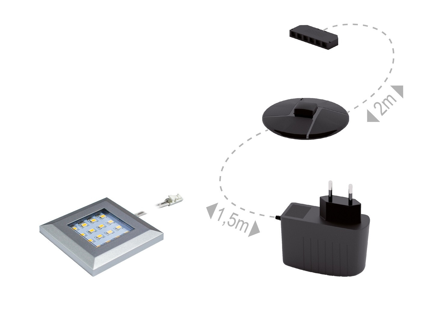 LED-Beleuchtung Verenoa 105