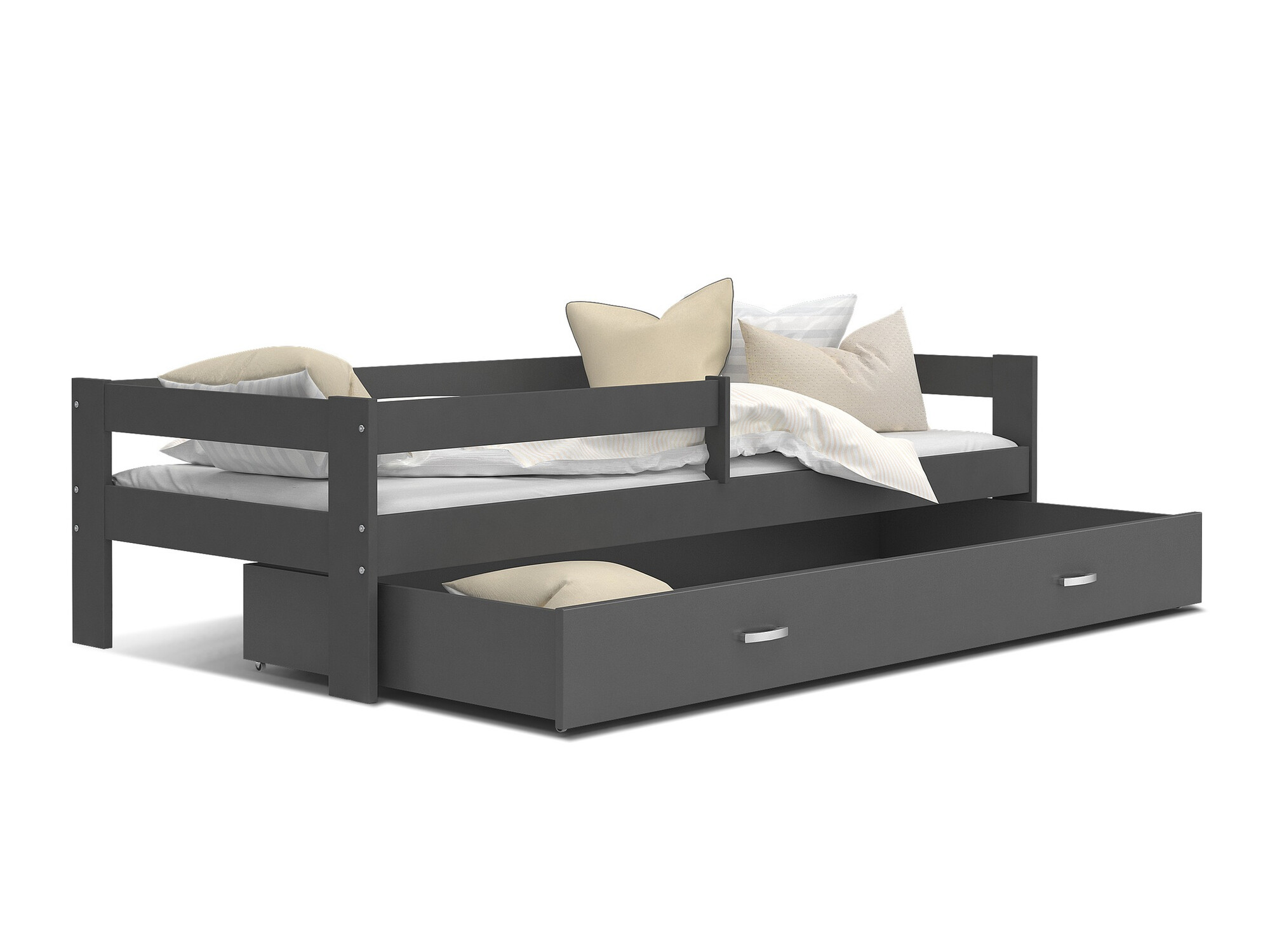 Bett Aurora 125 (Grau)