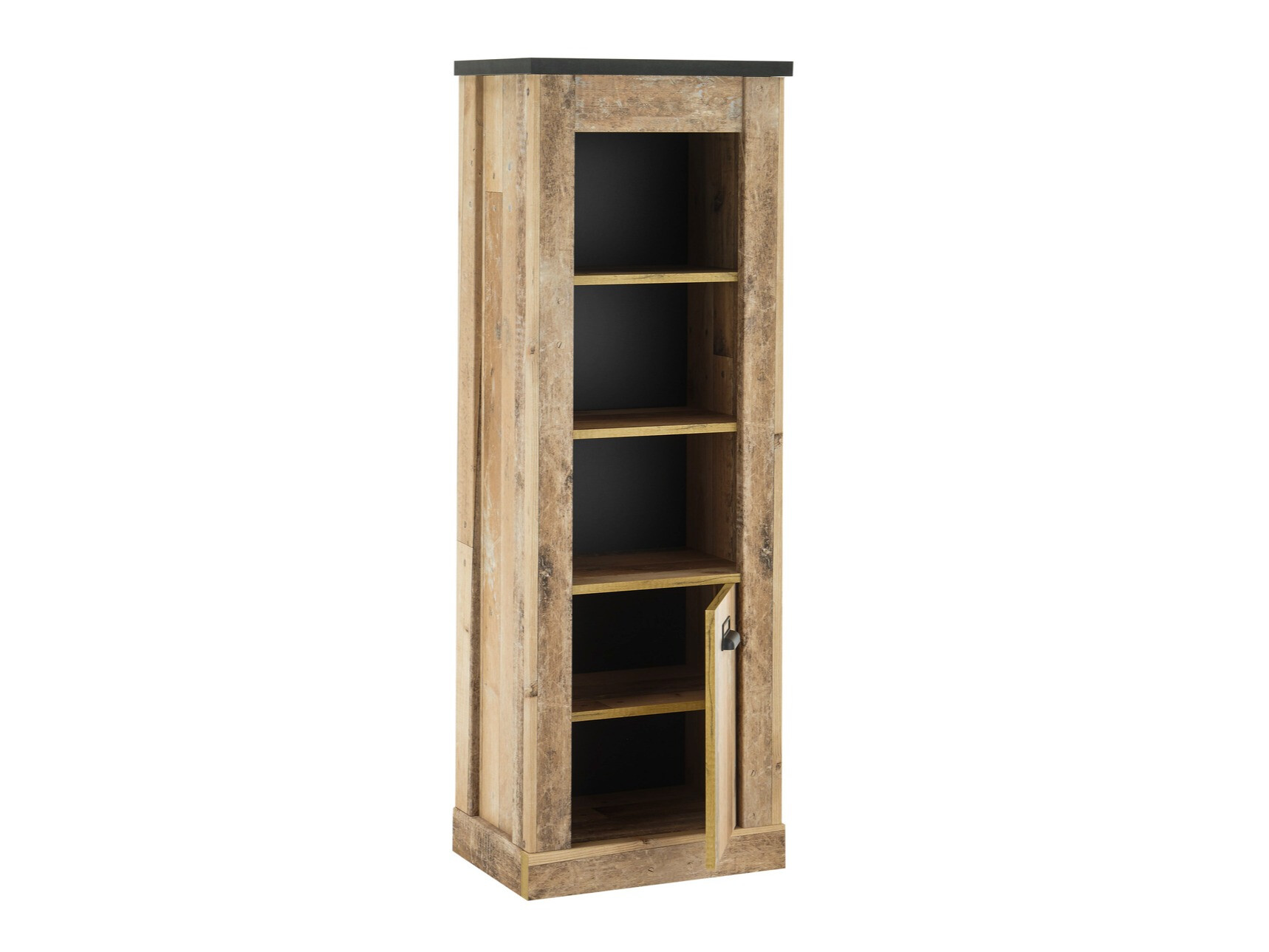 Wohnzimmer-Set Cirtale 131 (Gealtertes Holz + Anthrazit)