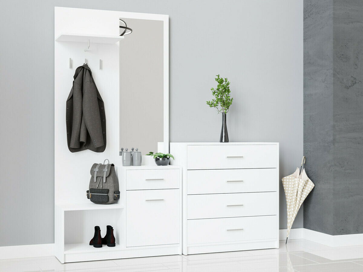 Kommode Novsore 101 (Weiss)