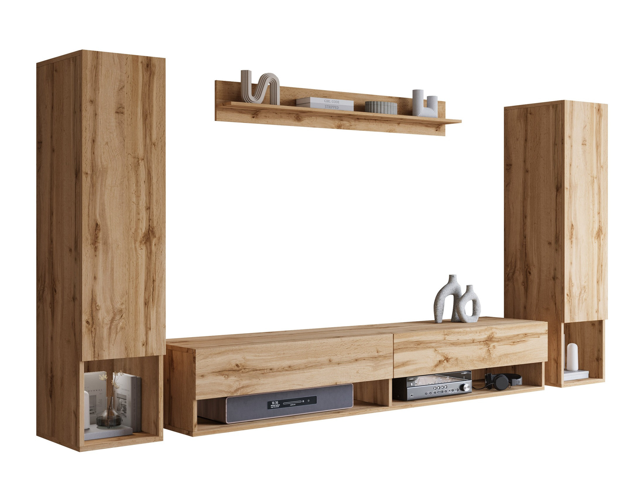 Wohnzimmer-Sets Sarasota 176 (Wotan Eiche)