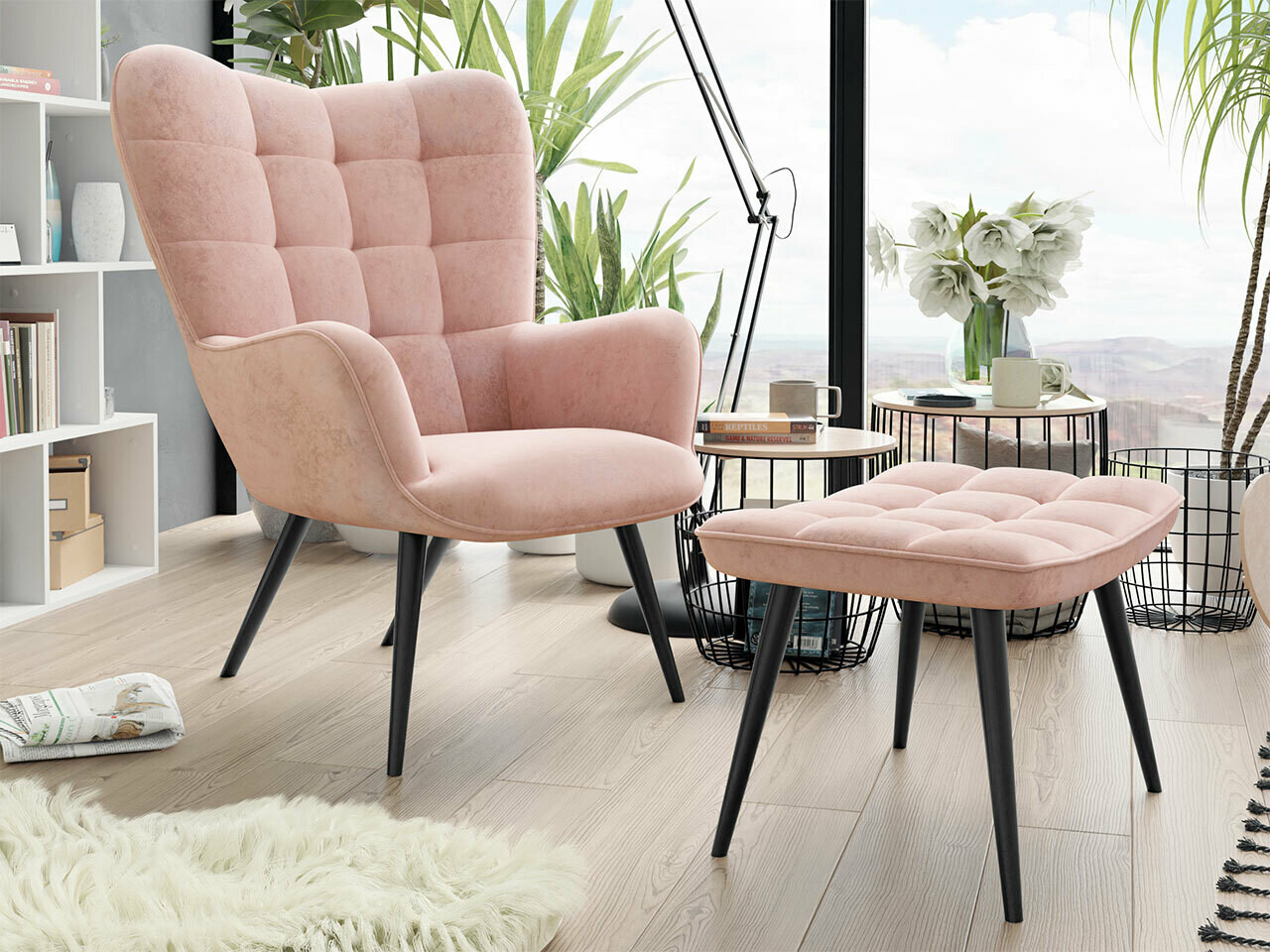 Sessel Comfivo Cautio (Rosa)
