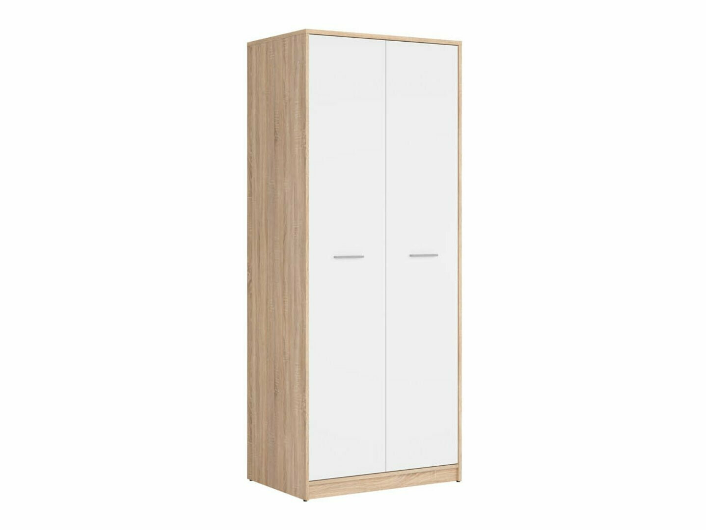 Kleiderschrank Novsore 120 (Sonoma-Eiche + Weiss)