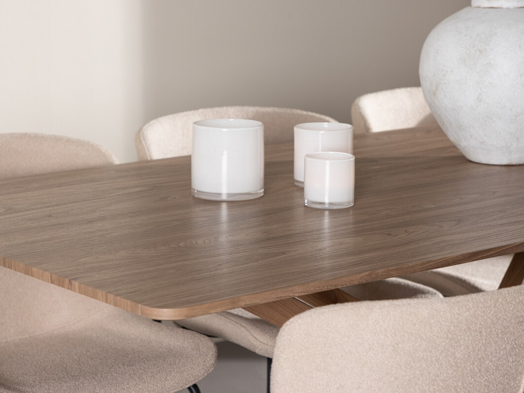 Essgruppe Dallas 5102 (Beige)