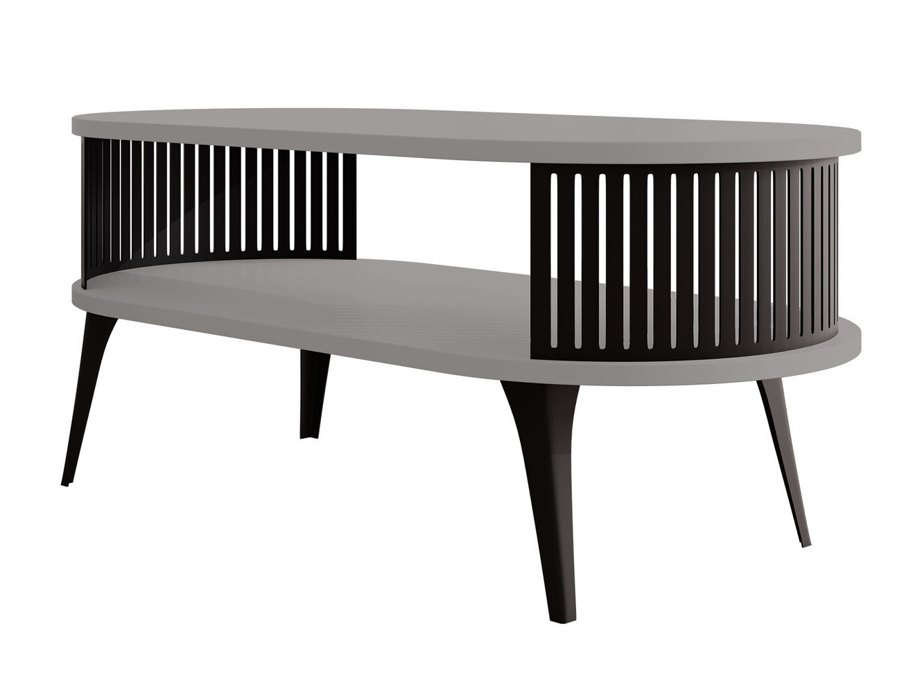 Couchtisch Sordore 105 (Schwarz + Graphit)