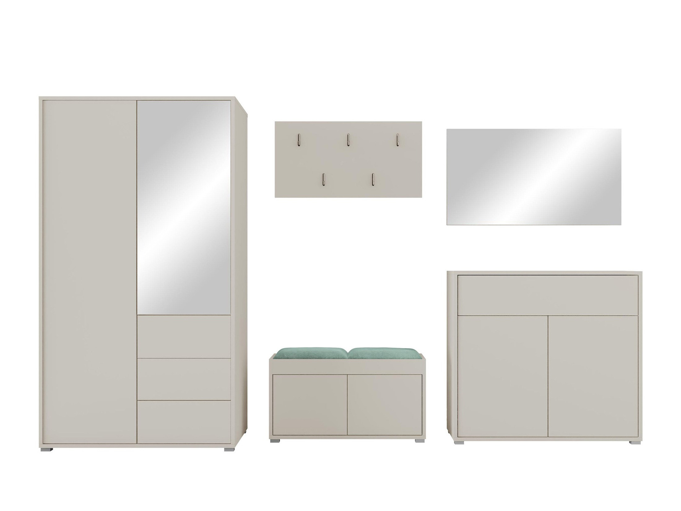 Flurgarnitur Comfivo Tutela V (Kaschmir)