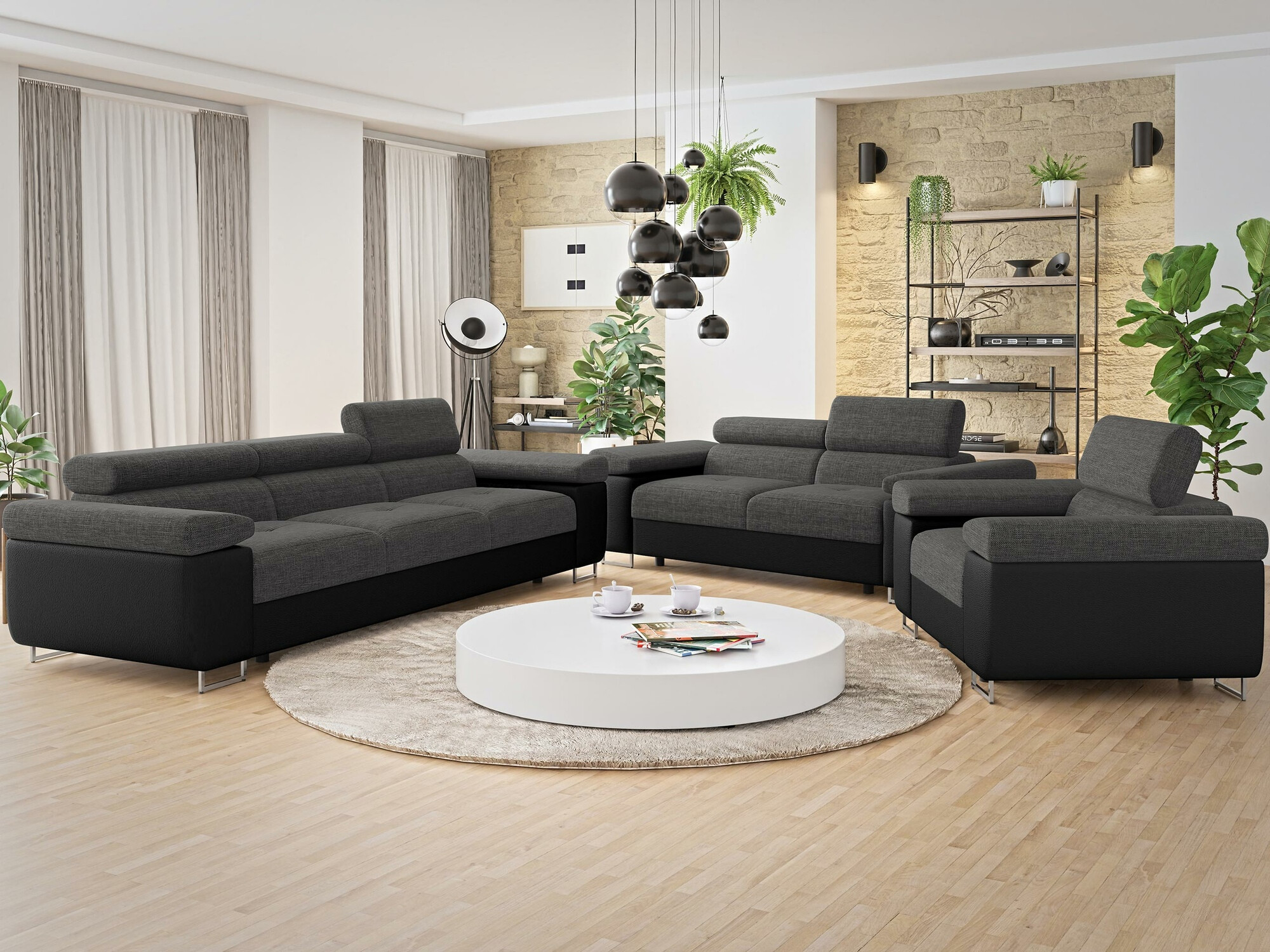 Schlafsofa Comfivo Vinetum (Soft 011 + Lux 06)