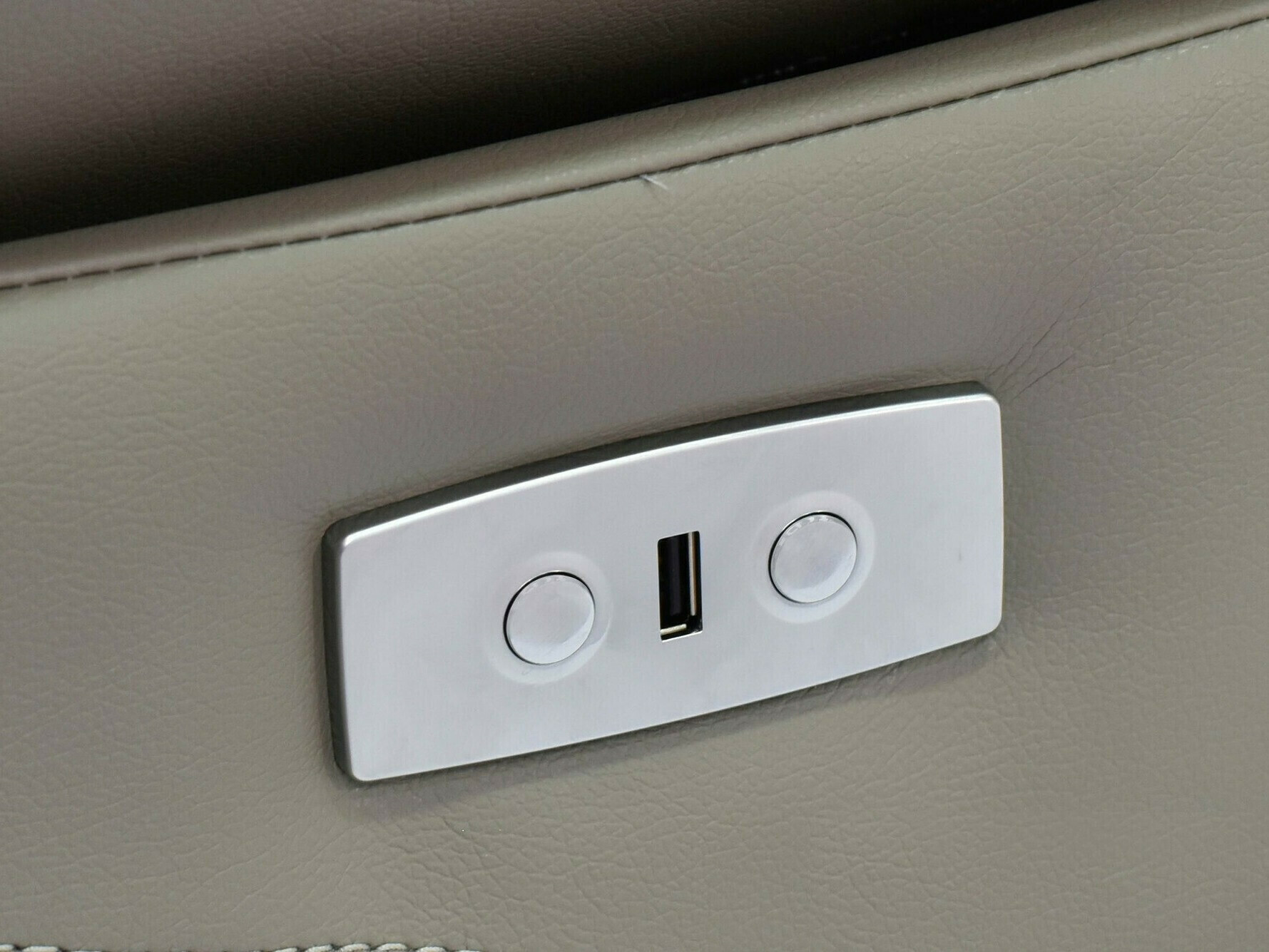 Sessel Liegesessel Denton 1324 (Hellgrau)