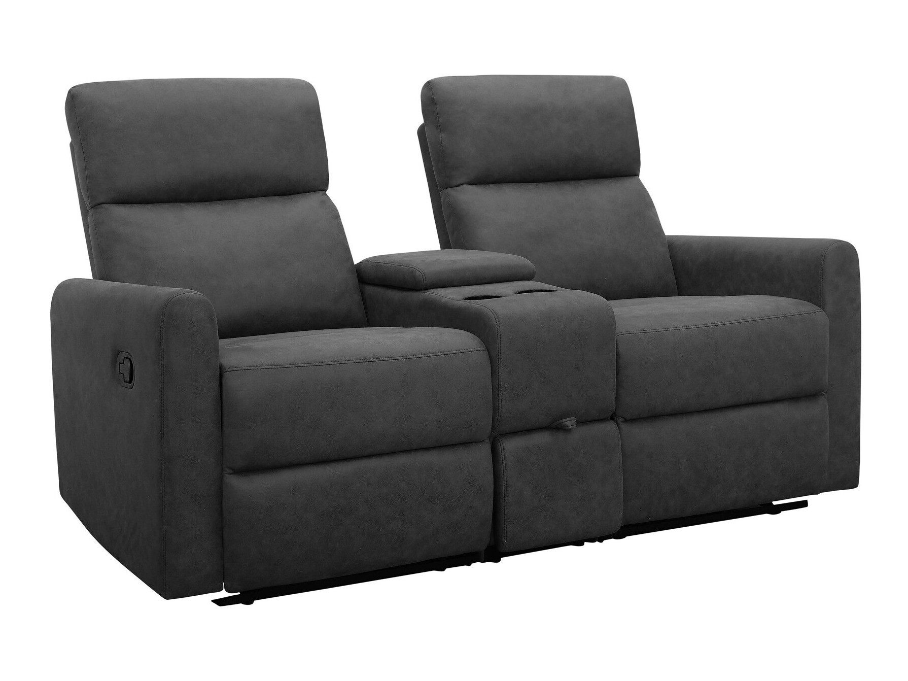 Sofa mit Liegefunktion Denton 1397 (Anthrazit)