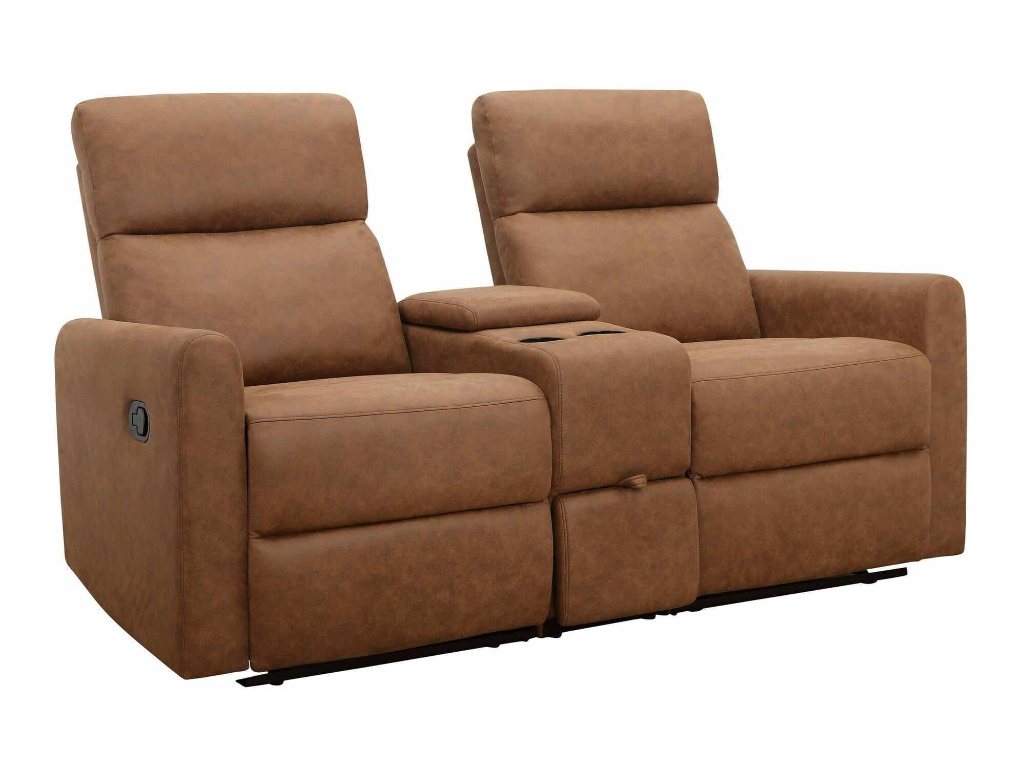 Sofa mit Liegefunktion Denton 1397 (Braun)