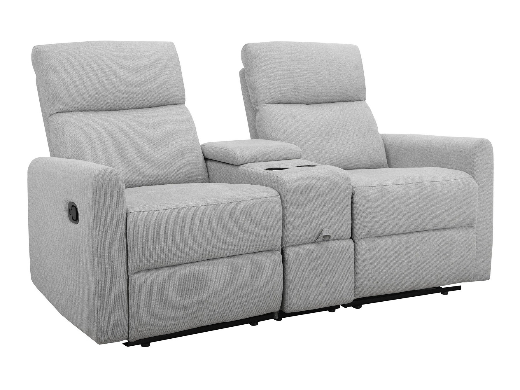 Sofa mit Liegefunktion Denton 1398 (Hellgrau)