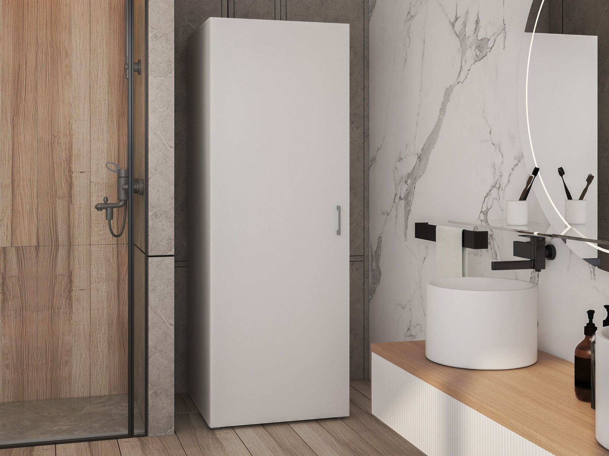 Badezimmer-Regal Novdele 100