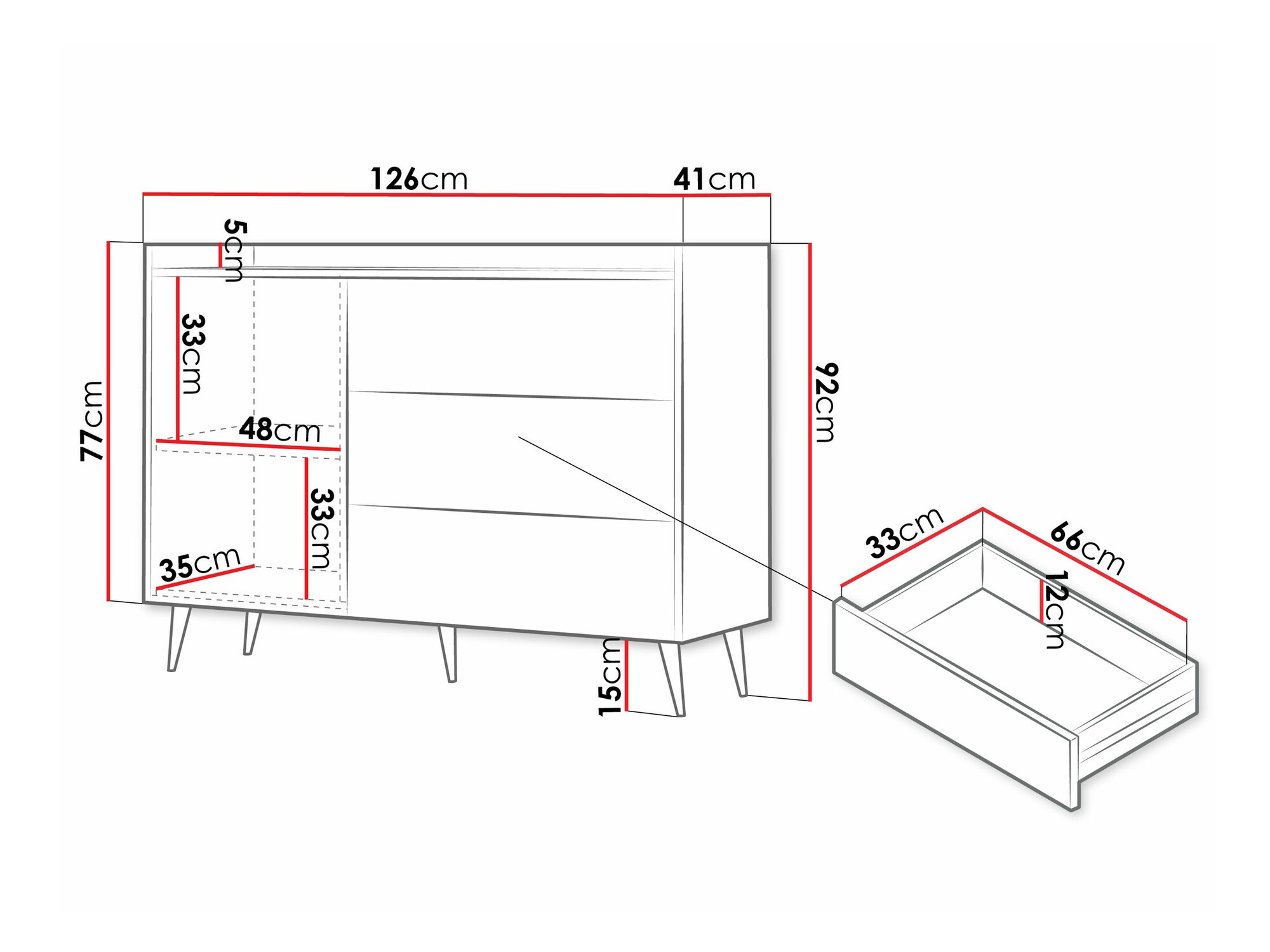 Kommoden Mirfivu 103