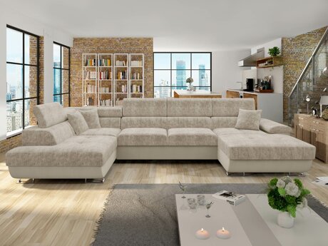 Ecksofa Comfivo 249 (Venus Velvet 2927 + Miu 2041)