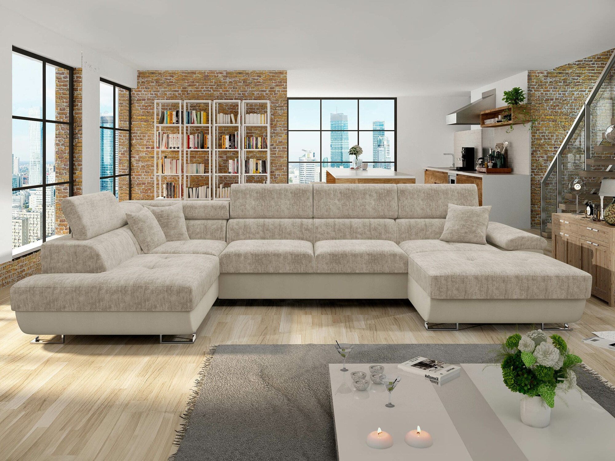 Ecksofa Comfivo Ruta VI