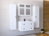 Badezimmer-Set Fiovele 106 (Weiss)