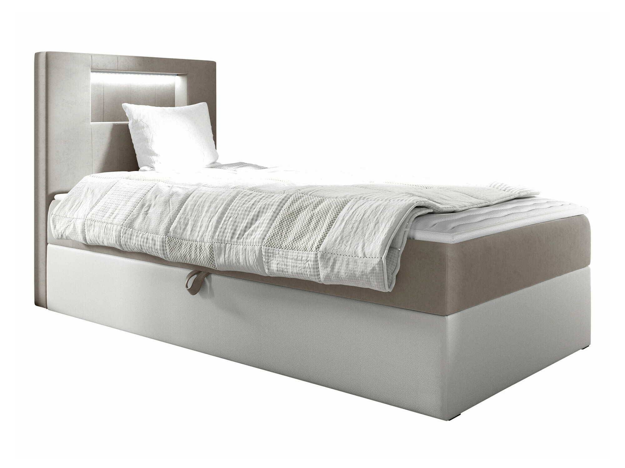 Boxspringbett Baltimore 169 (Soft 017 + Fresh 1)