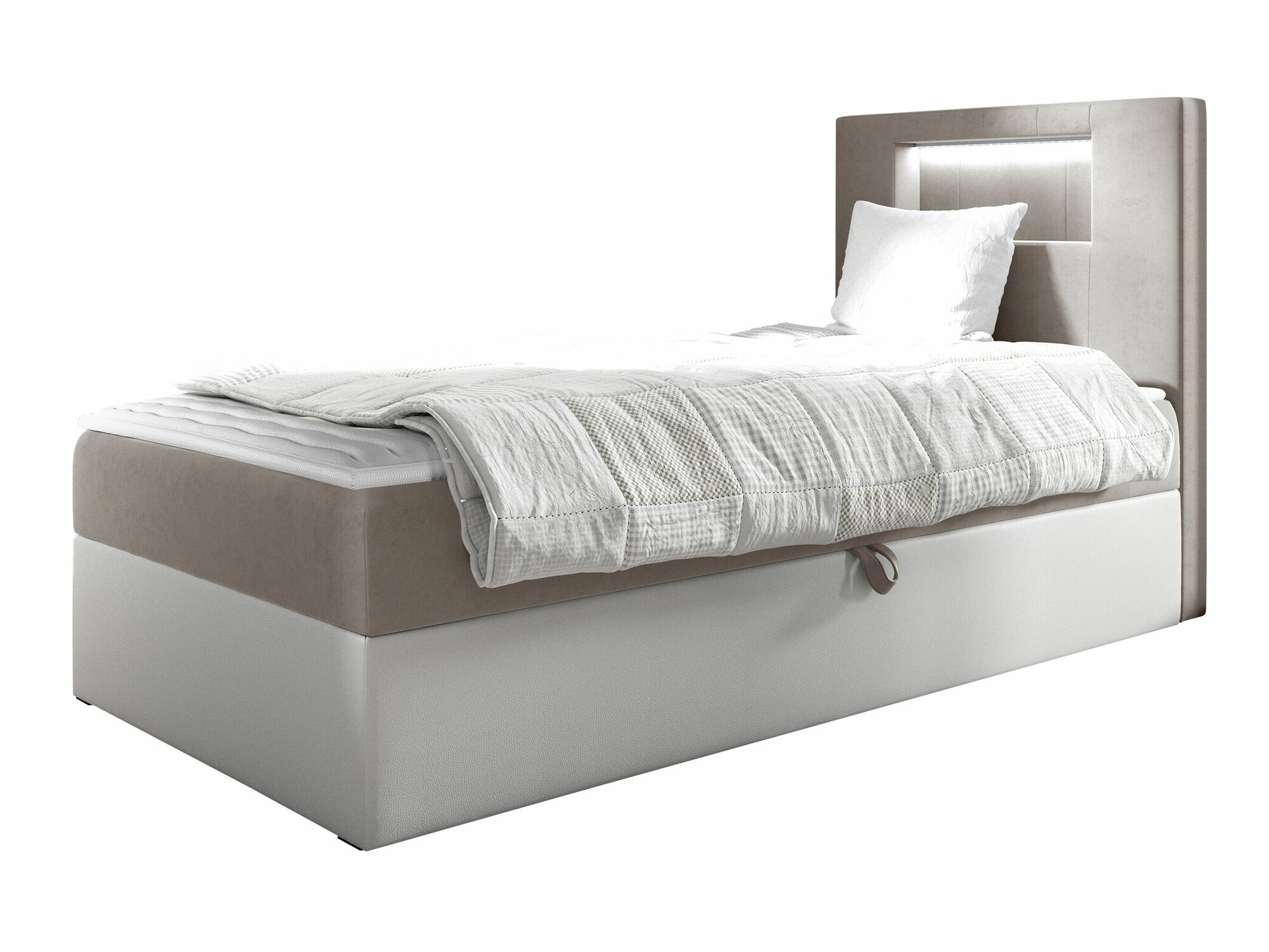 Boxspringbett Baltimore 169 (Soft 017 + Fresh 1)