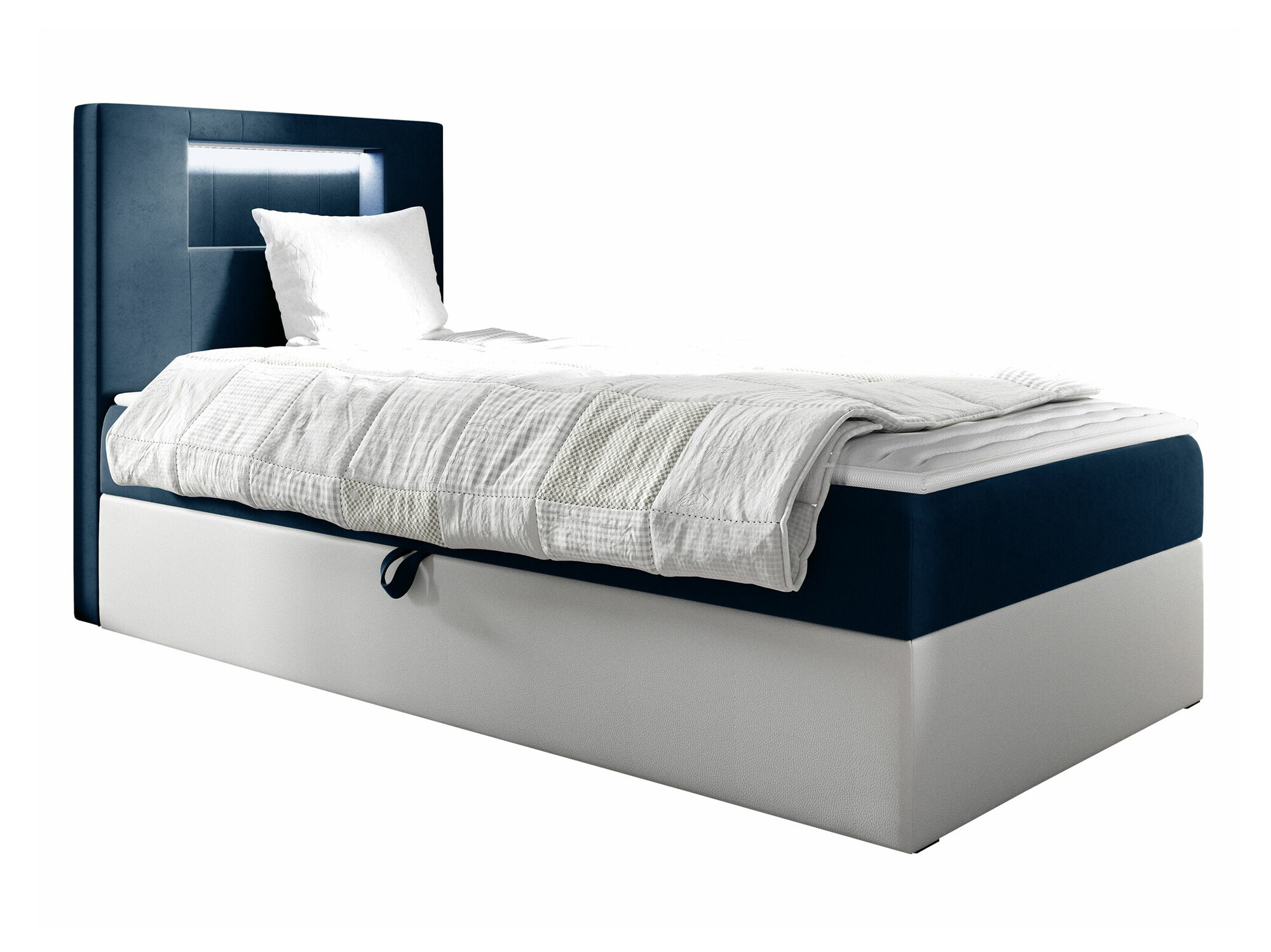 Boxspringbett Lucus V (Soft 017 + Fresh 11)