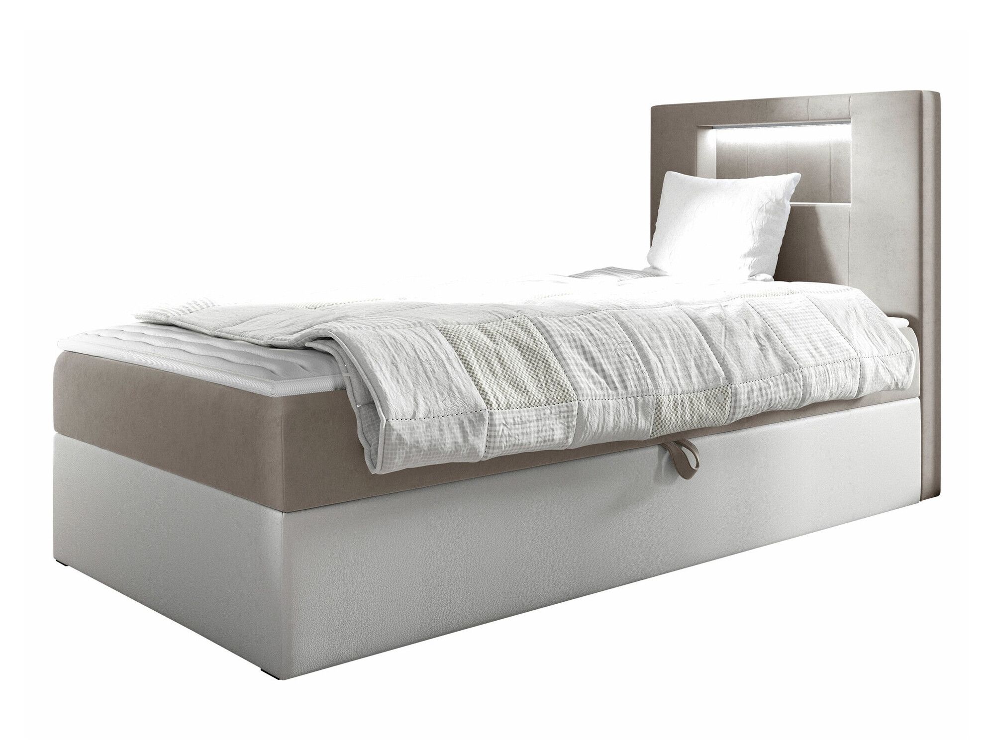 Boxspringbett Lucus V (Soft 017 + Fresh 1)