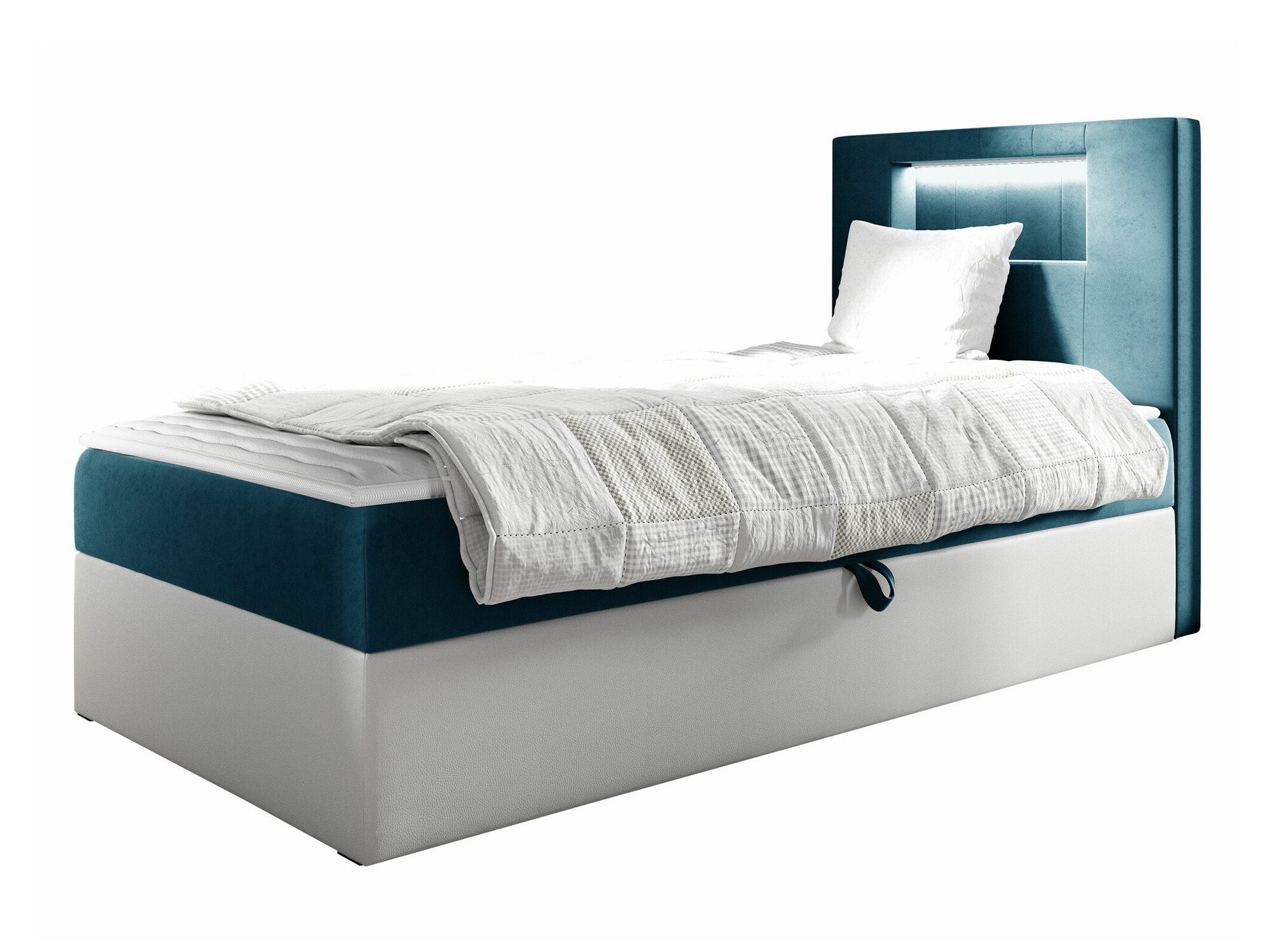 Boxspringbett Lucus V (Soft 017 + Fresh 34)