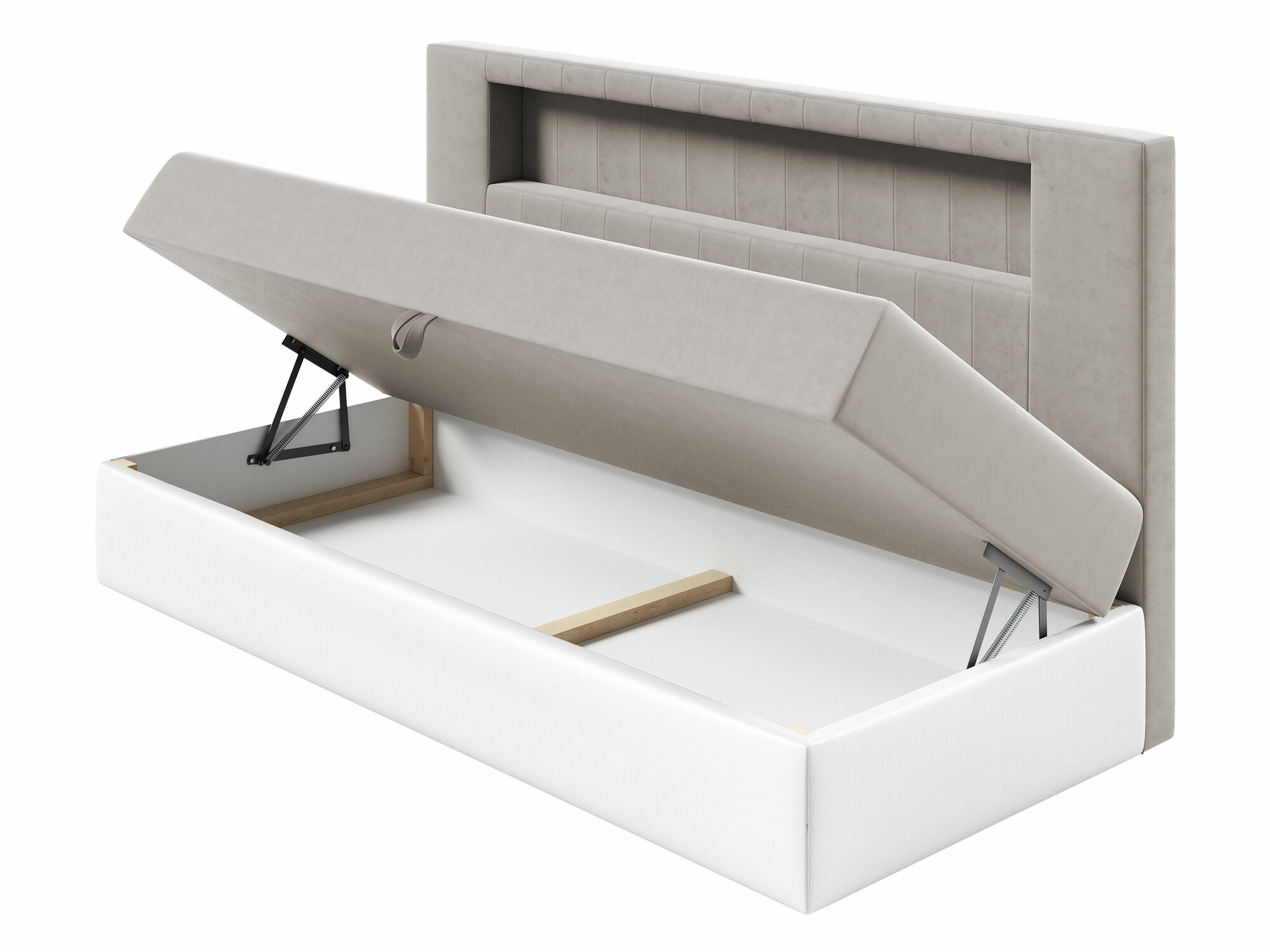 Boxspringbett Lucus IV (Soft 017 + Fresh 9)