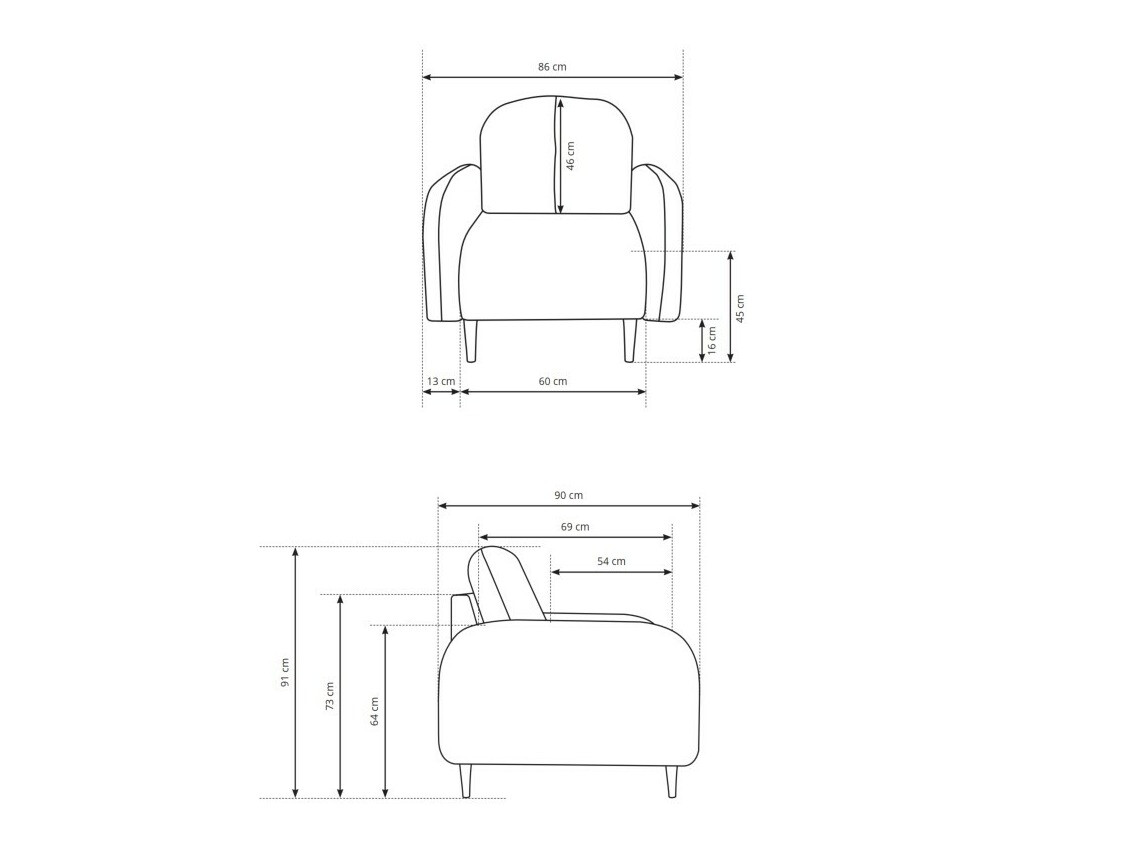 Sessel Kingston 155 (Elma 02)