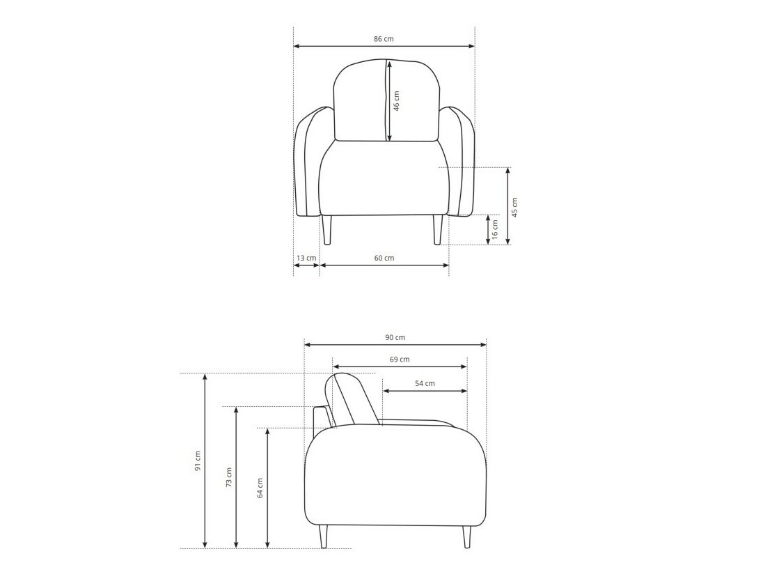 Sessel Kingston 155 (Elma 07)