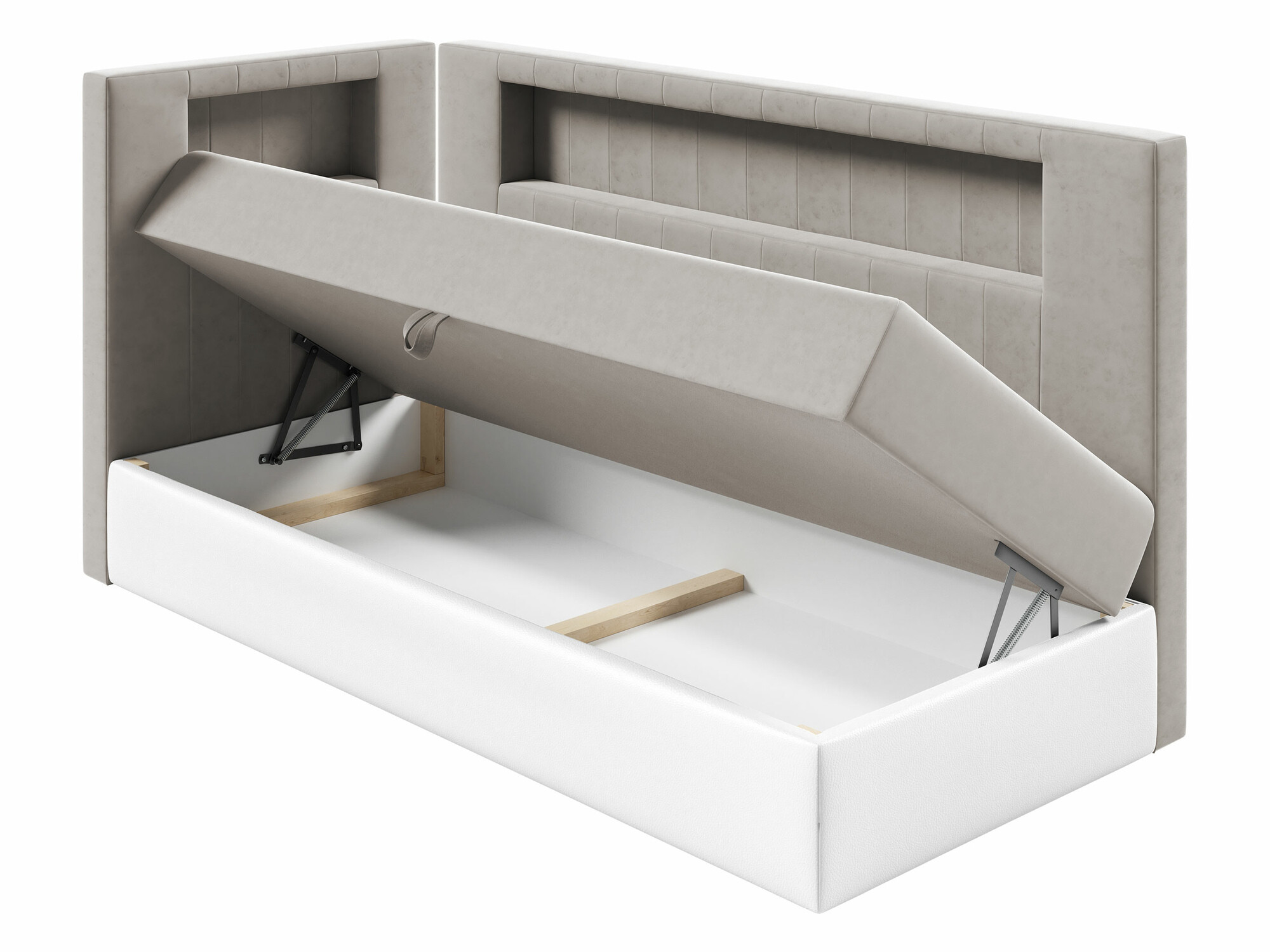 Boxspringbett Baltimore 172 (Soft 017 + Fresh 14)