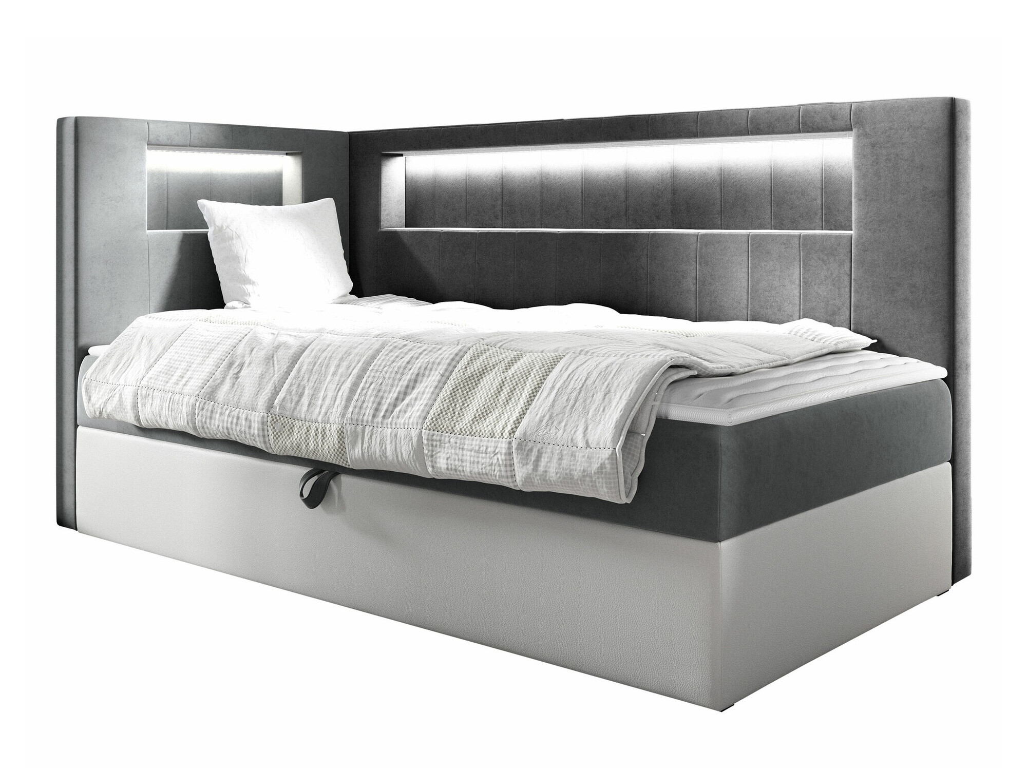 Boxspringbett Baltimore 172 (Soft 017 + Fresh 14)