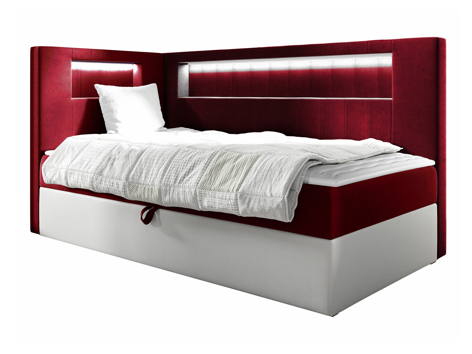 Boxspringbett Baltimore 172 (Soft 017 + Fresh 8)