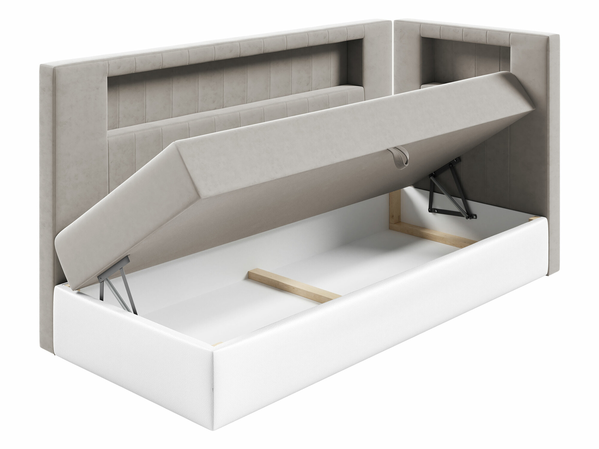 Boxspringbett Baltimore 172 (Soft 017 + Fresh 8)
