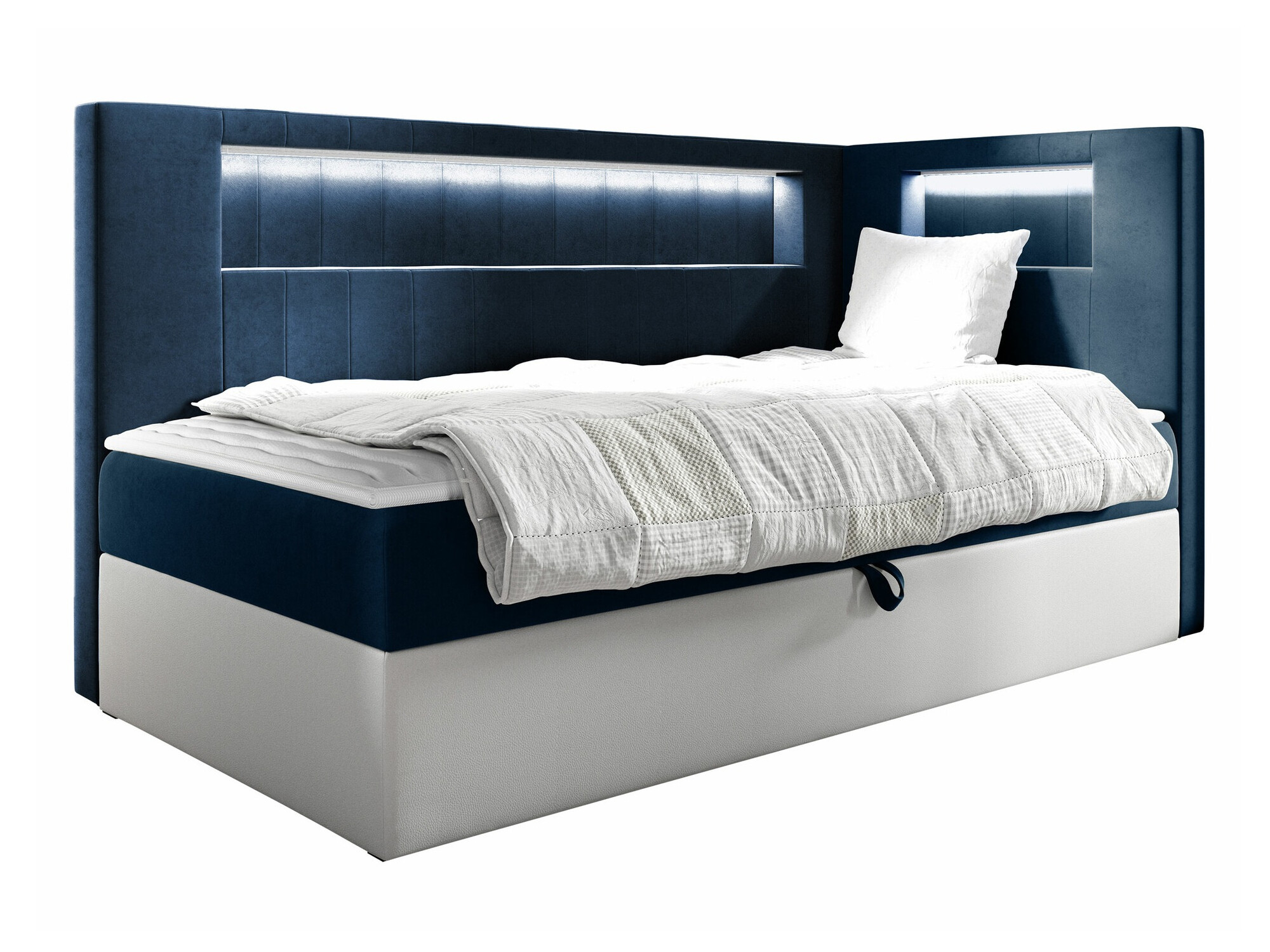 Boxspringbett Lucus VIII (Soft 017 + Fresh 11)
