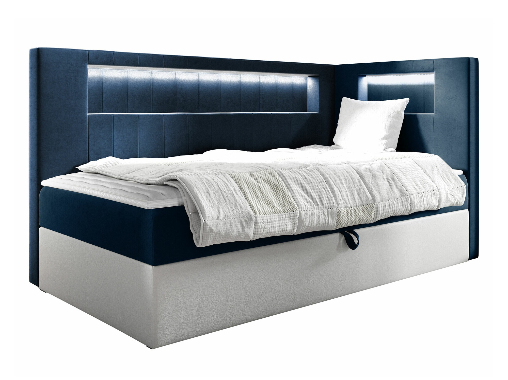 Boxspringbett Lucus VIII (Soft 017 + Fresh 11)