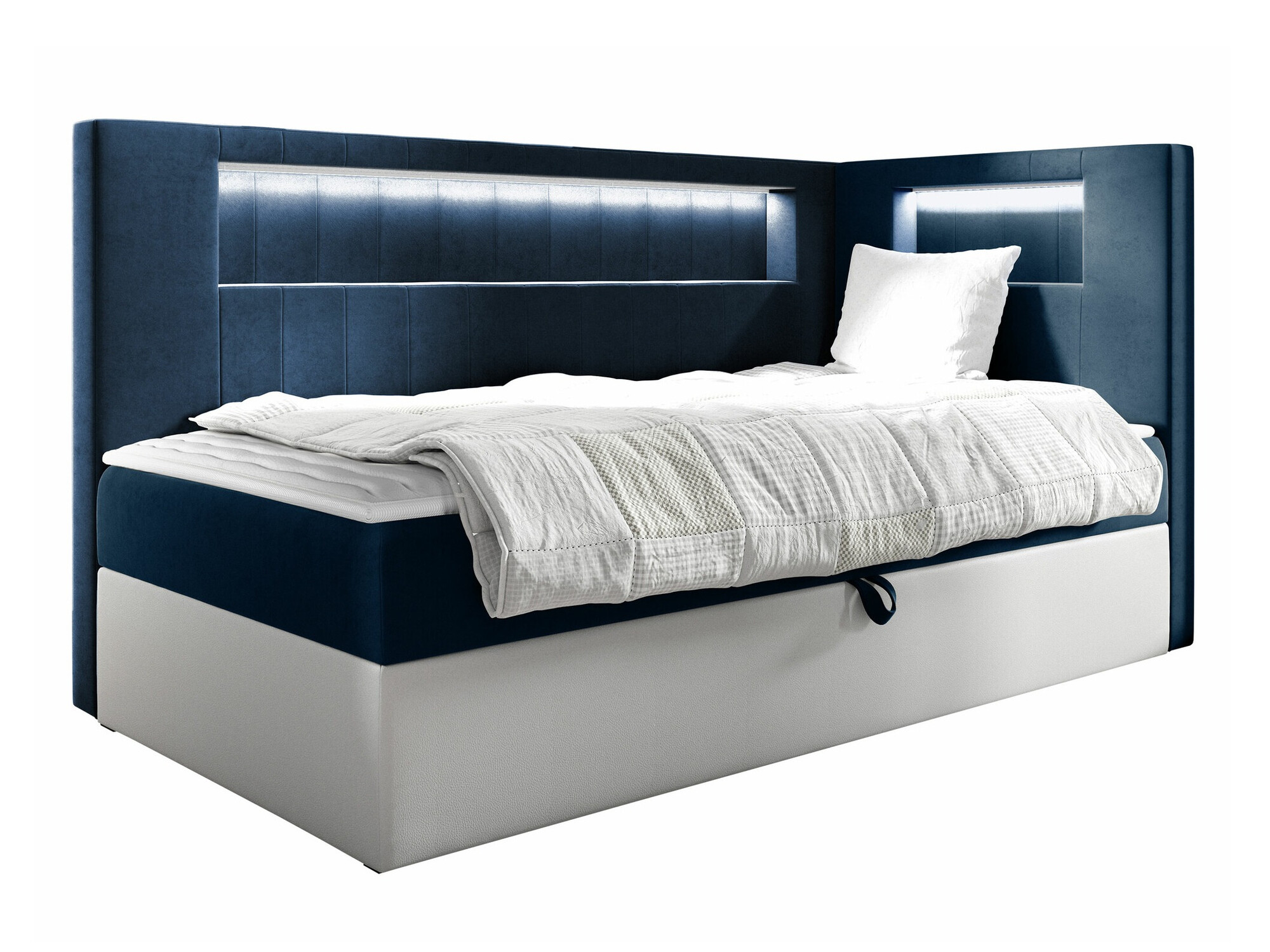 Boxspringbett Lucus VIII (Soft 017 + Fresh 11)