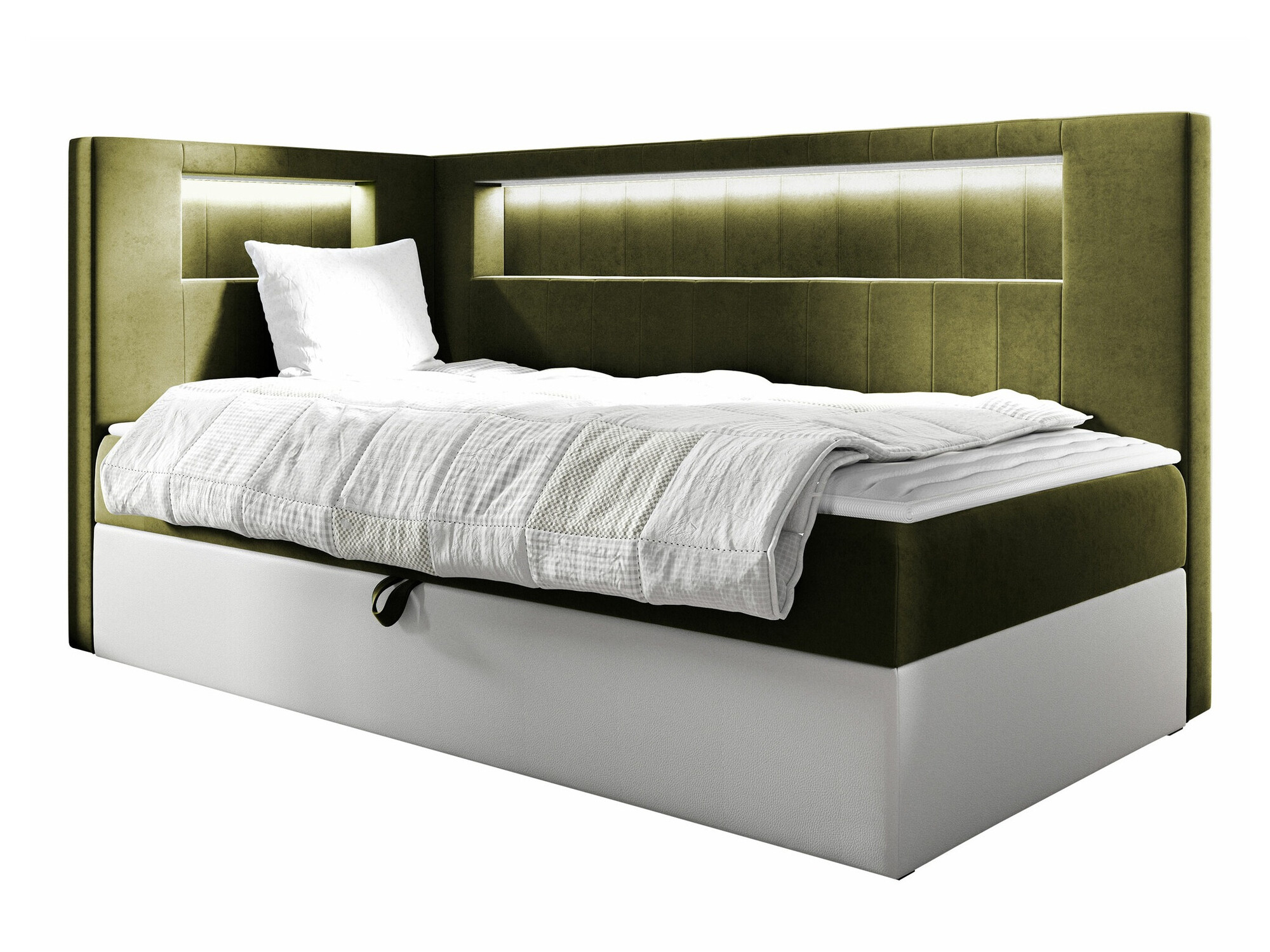 Boxspringbett Lucus VIII (Soft 017 + Fresh 12)