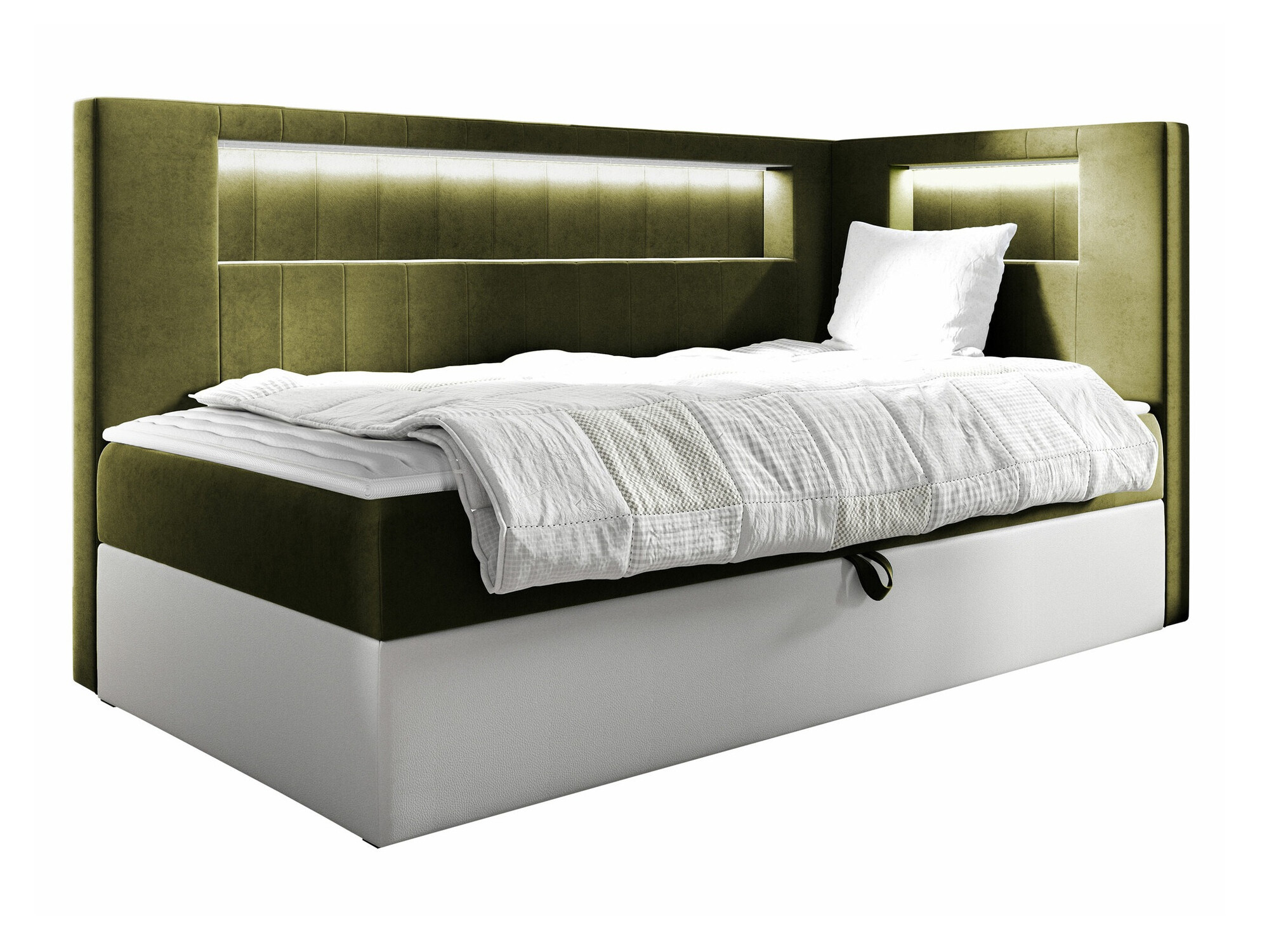 Boxspringbett Lucus VIII (Soft 017 + Fresh 12)